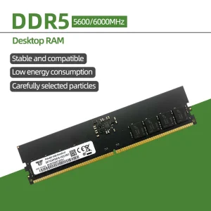 DDR5 Ram 16GB 32GB 4800 5200 5600 6000MHz Desktop Memory 288Pin PC5 1.1V DIMM D5 Computer RAM